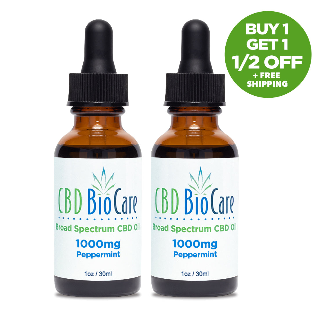 1000mg Broad Spectrum CBD Oil Bundle and Save